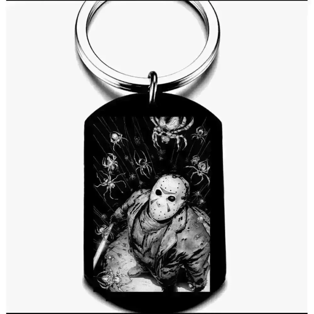 Jason Spider Horror Scary Movie Hot Killer  Halloween Keychain